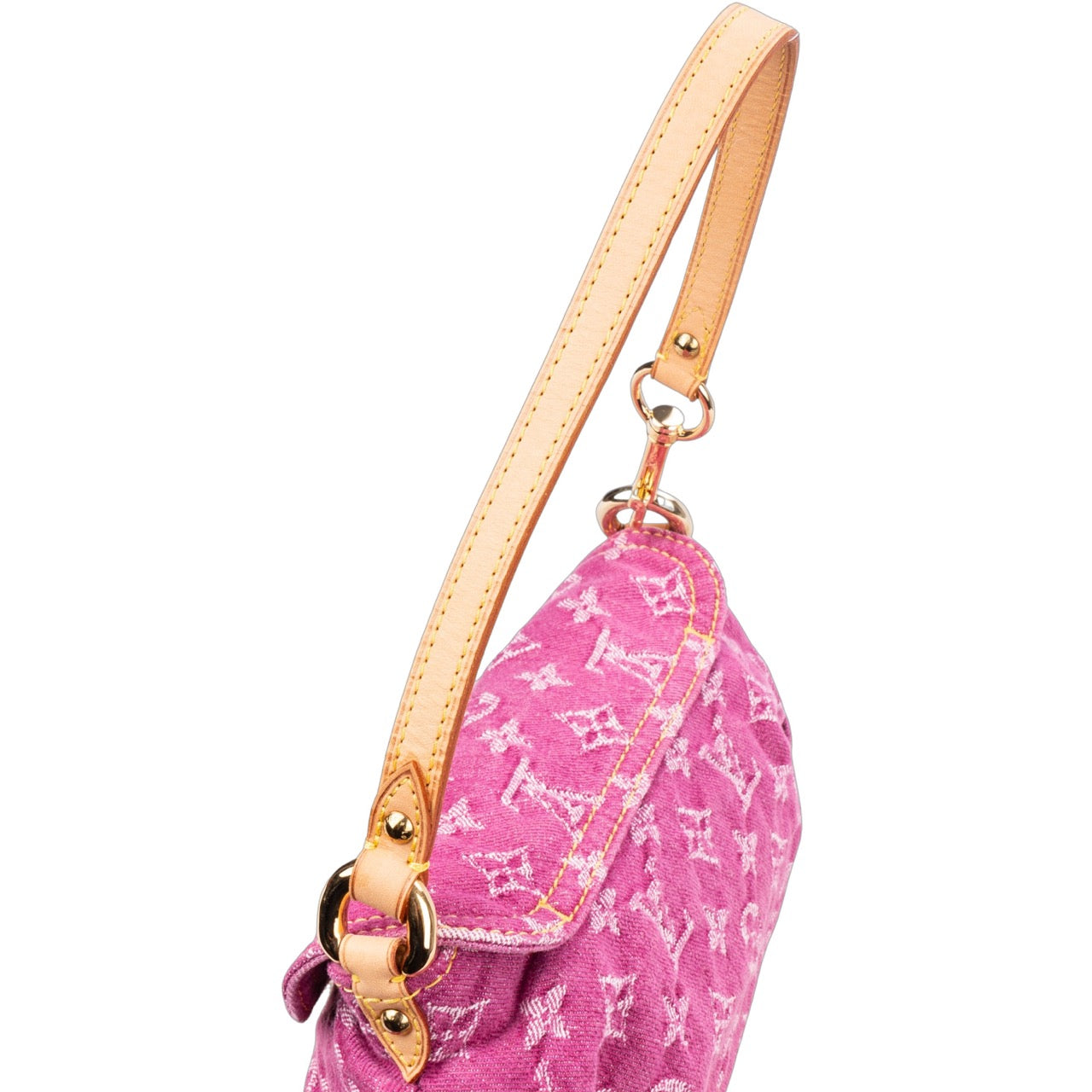 Louis Vuitton Denim Monogram Pleaty PM