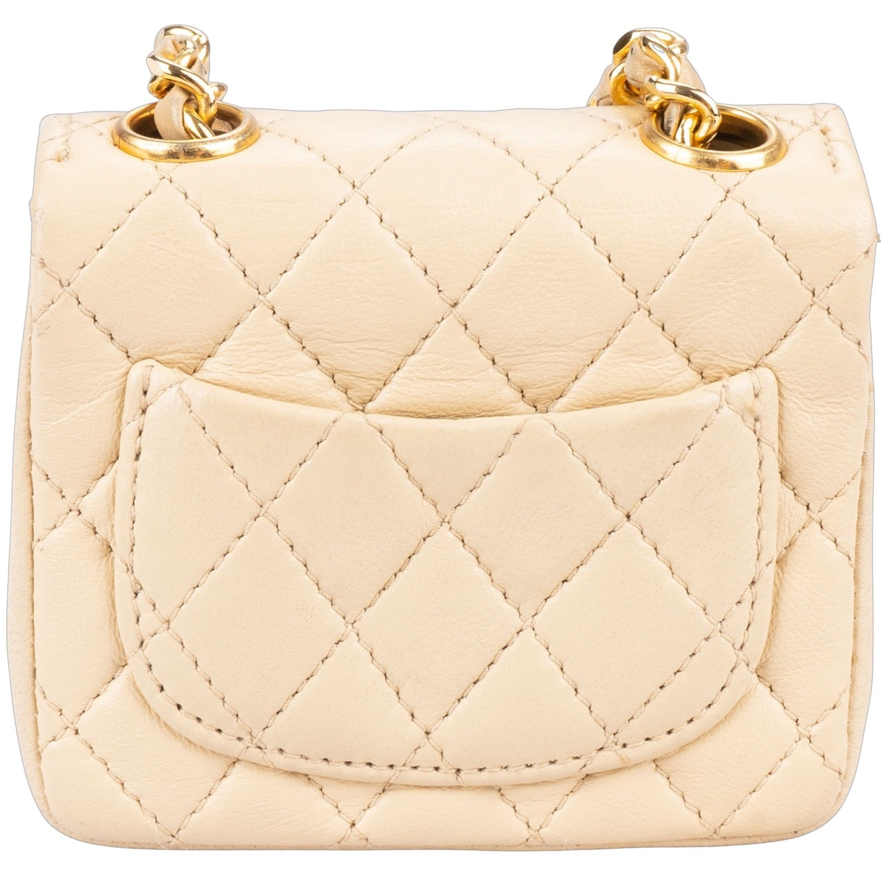 Chanel Quilted Lambskin Mini Single Flap Bag