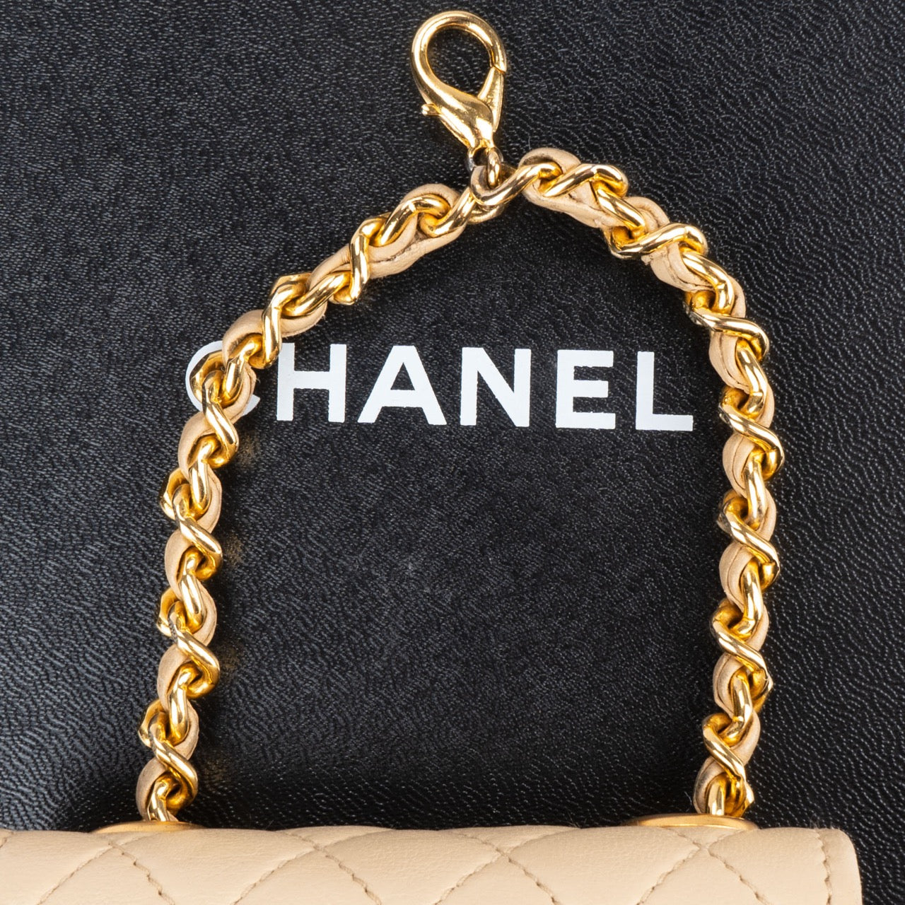 Chanel Quilted Lambskin Mini Single Flap Bag
