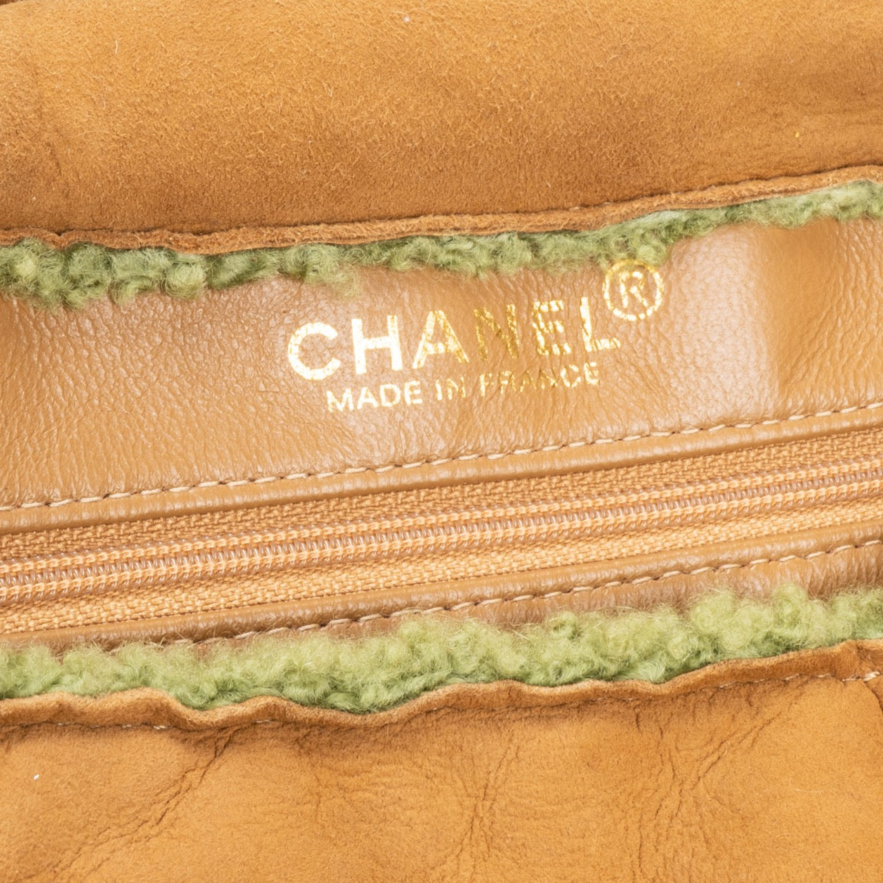 Chanel Vintage Sherling Full Set Handbag