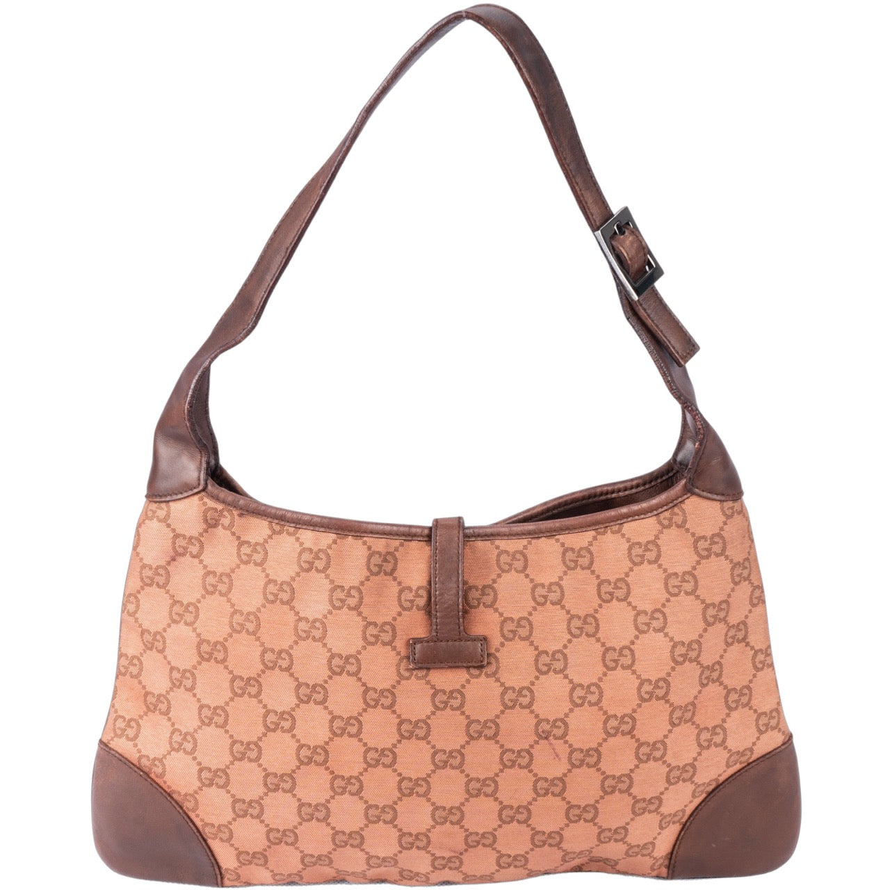 Gucci Canvas Monogram Jackie Bag
