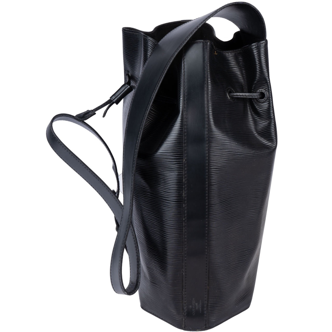 Louis Vuitton Noir Epi Leather Sac A Dos Backpack