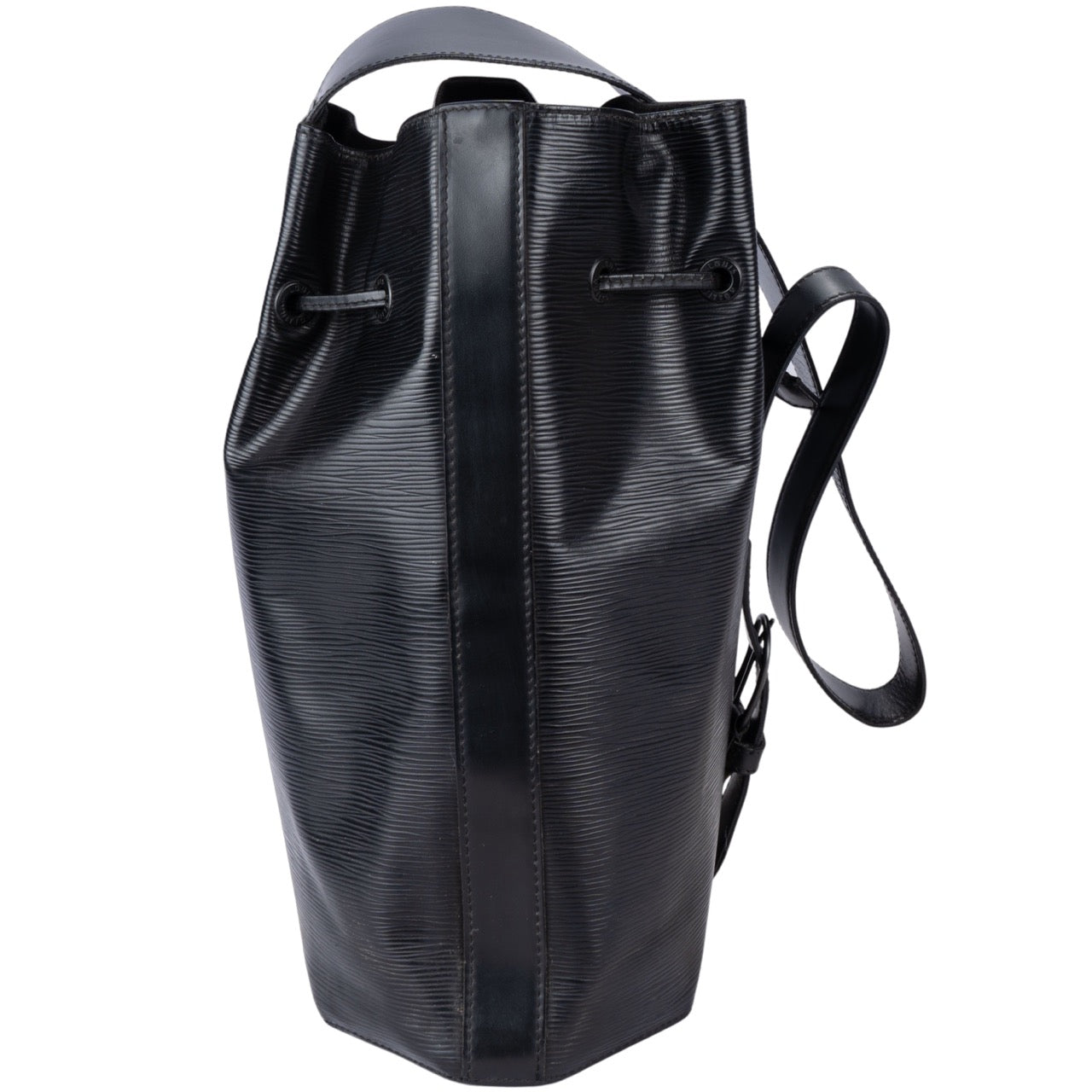 Louis Vuitton Noir Epi Leather Sac A Dos Backpack