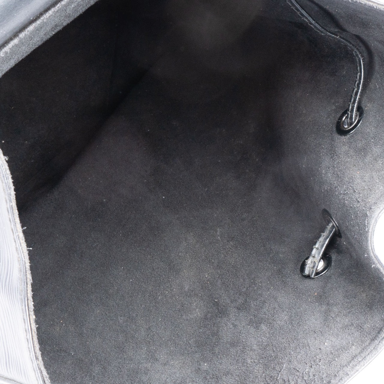 Louis Vuitton Noir Epi Leather Sac A Dos Backpack