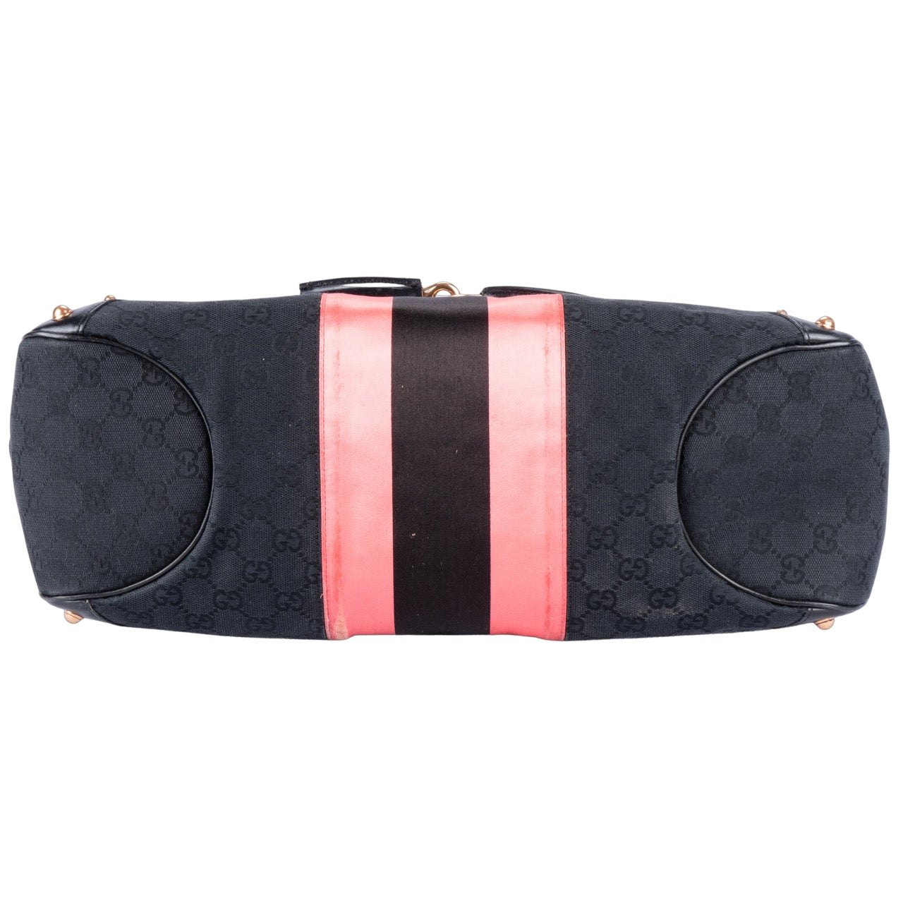 Gucci x Tom Ford Canvas Monogram Horsebit Handbag