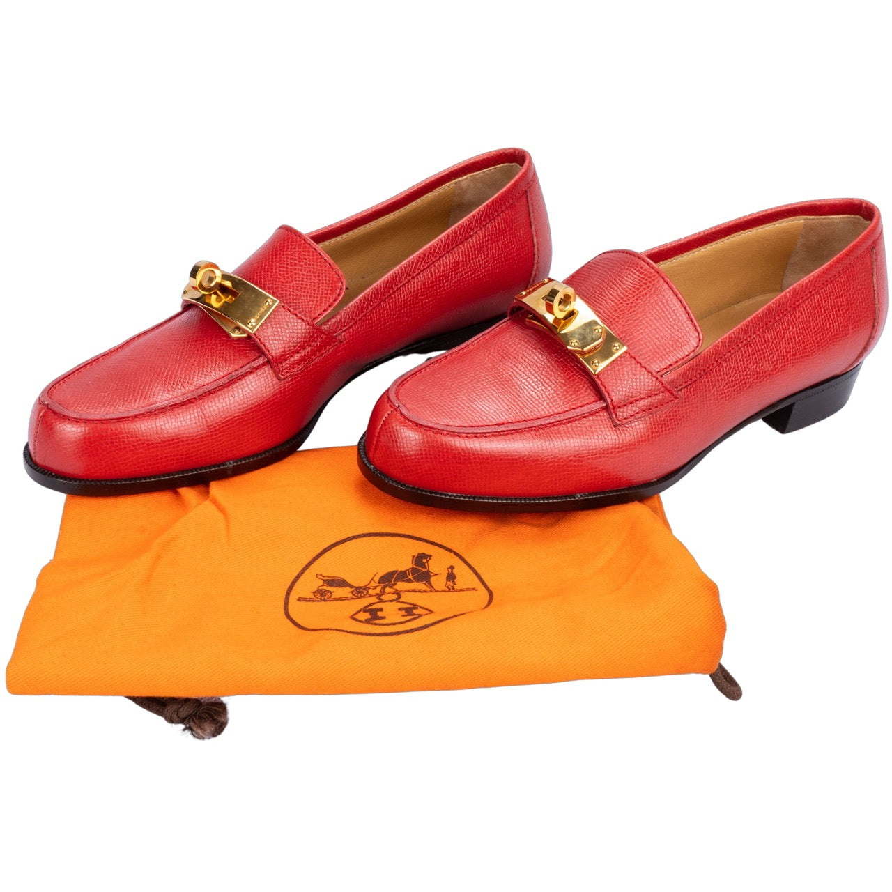 Hermes Destin Kelly Turnlock Mokassins (36)