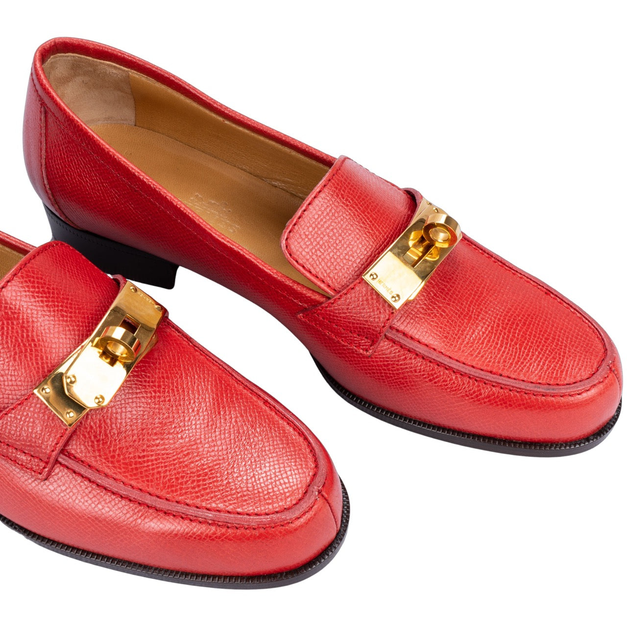 Hermes Destin Kelly Turnlock Mokassins (36)