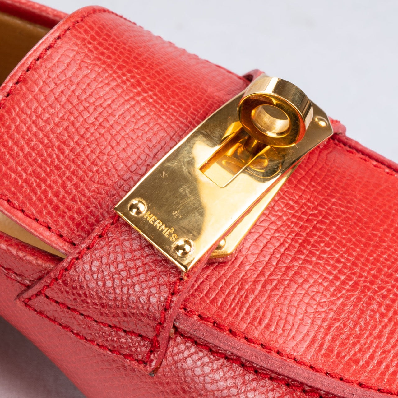 Hermes Destin Kelly Turnlock Mokassins (36)