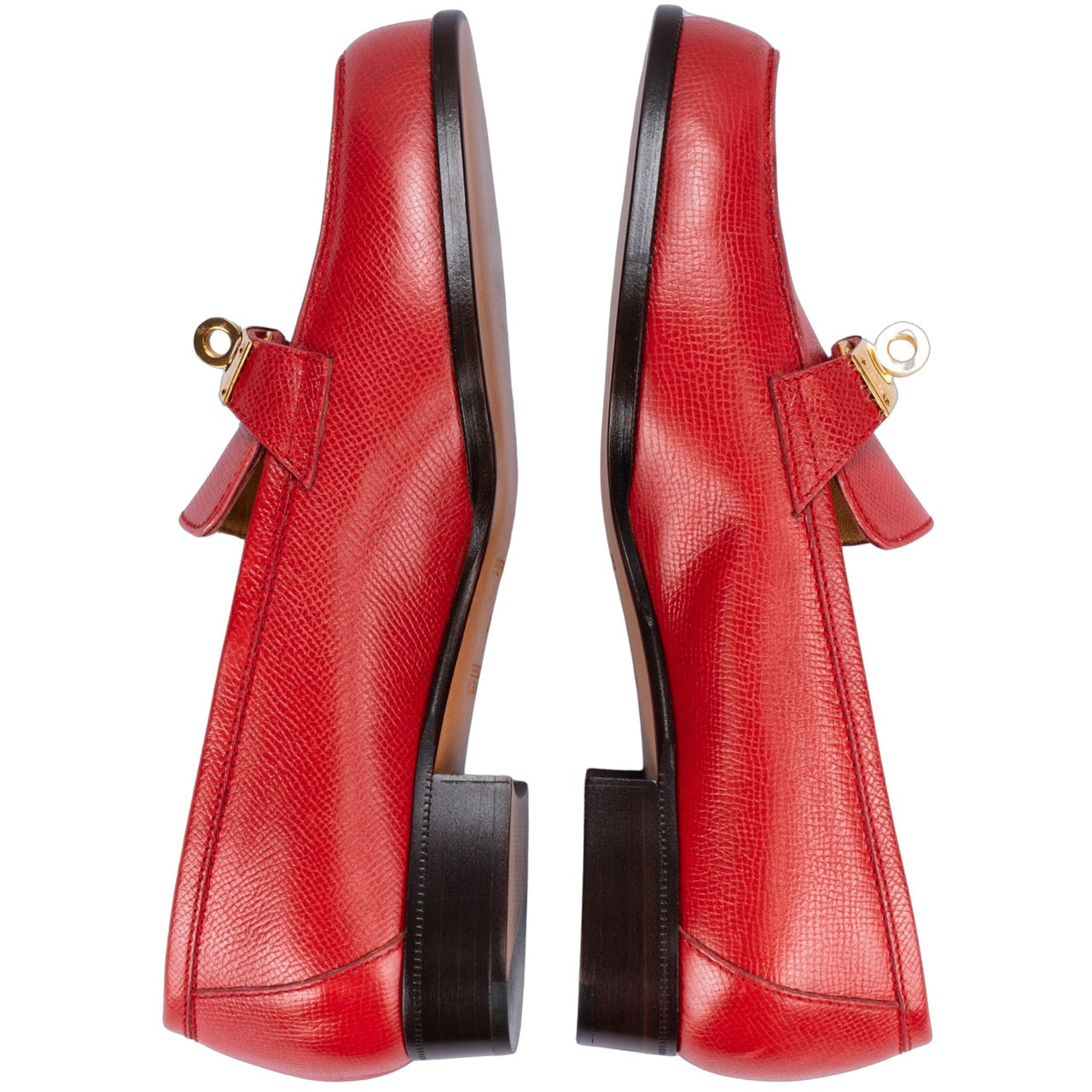 Hermes Destin Kelly Turnlock Mokassins (36)