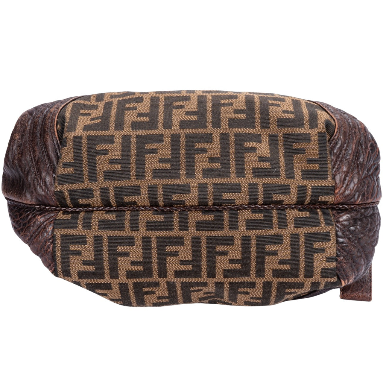 Fendi FF Monogram Tobacco Zucca Handbag