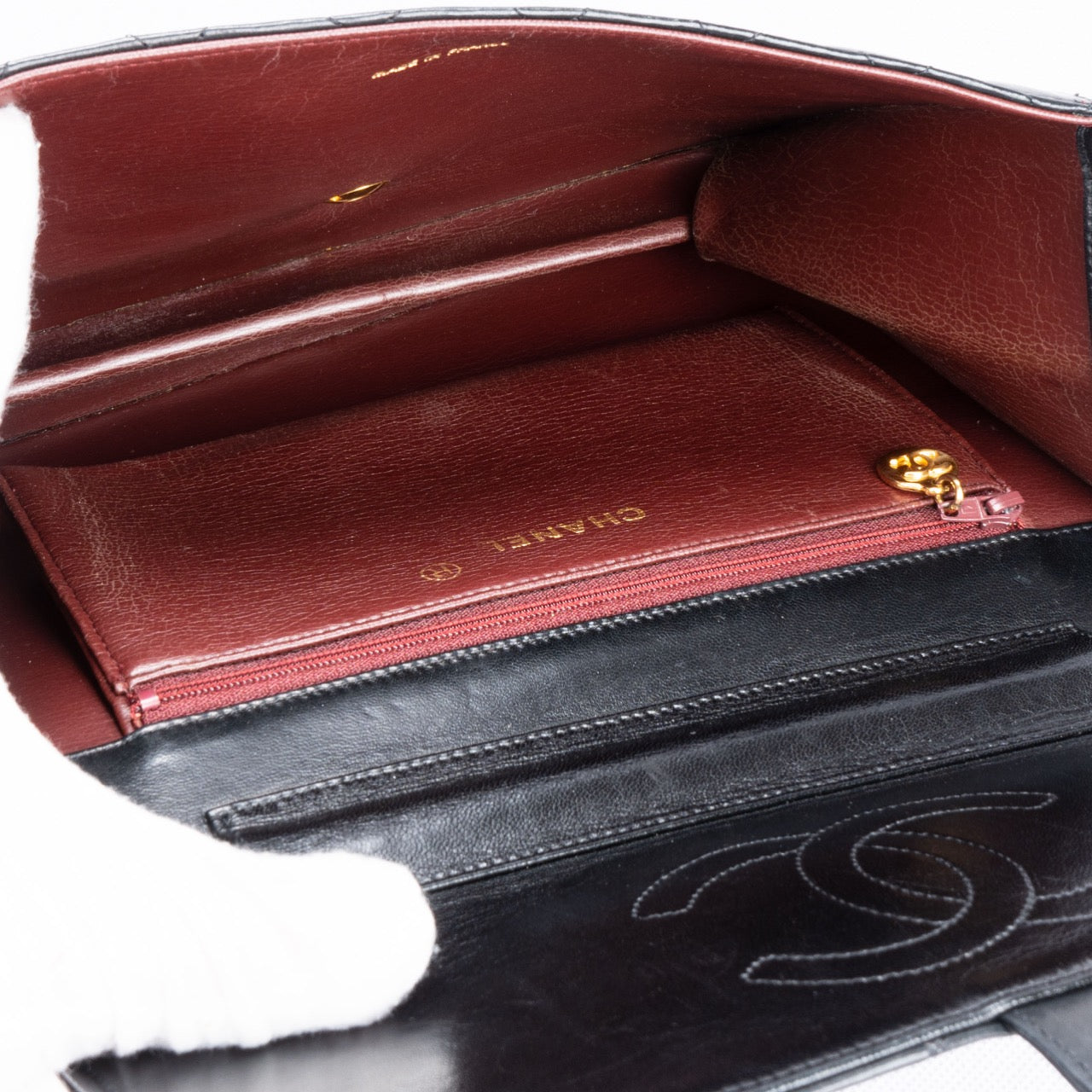 Chanel Quilted Lambskin 24K Gold Single Flap Bag