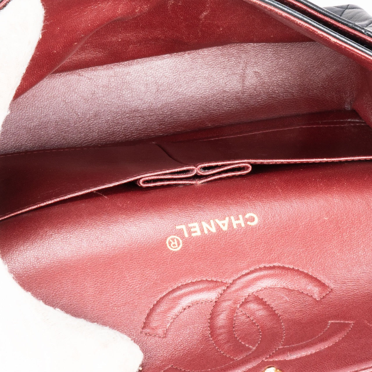 Chanel Quilted Lambskin 24K Gold Double Flap Bag