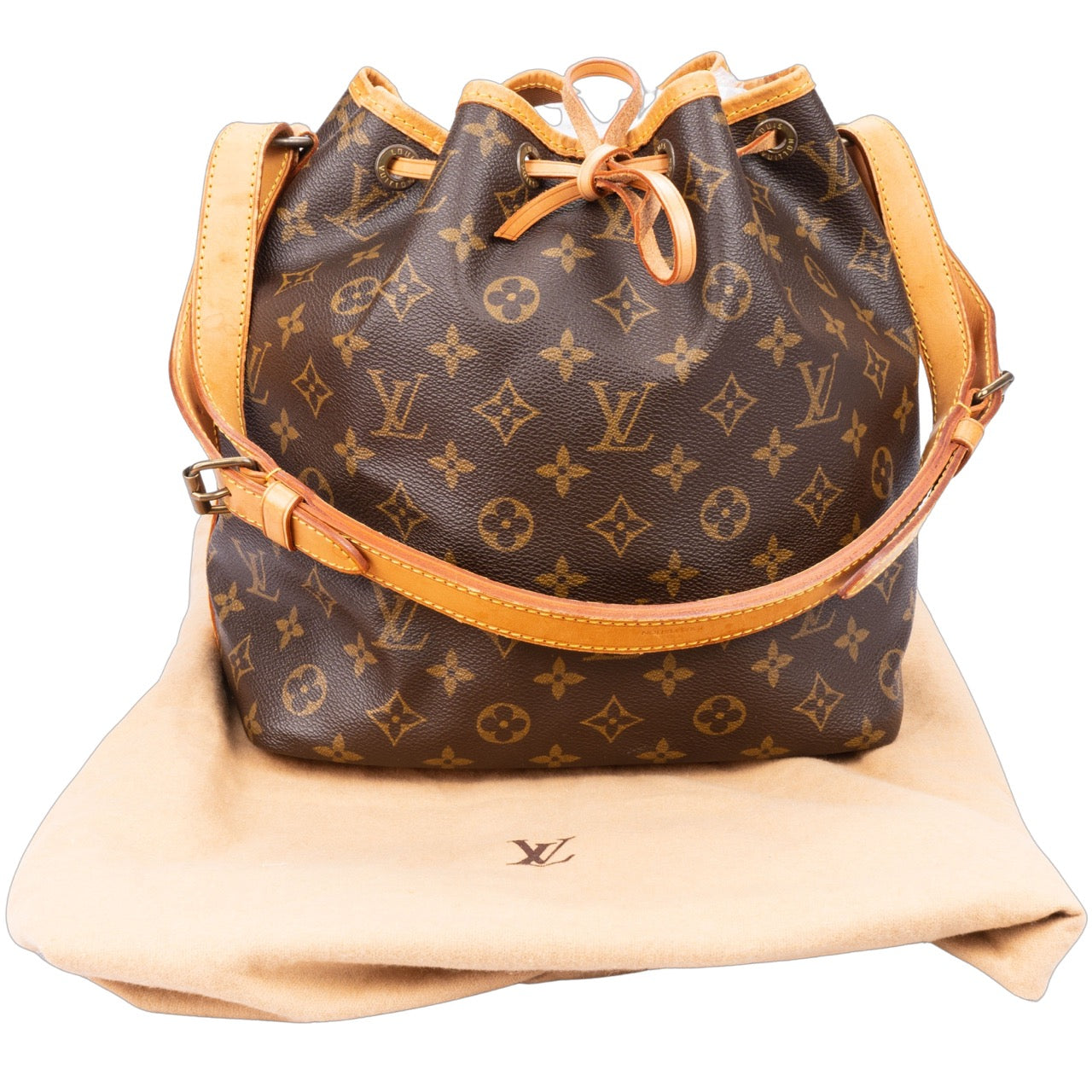 Louis Vuitton Canvas Monogram Sac Noe Petit