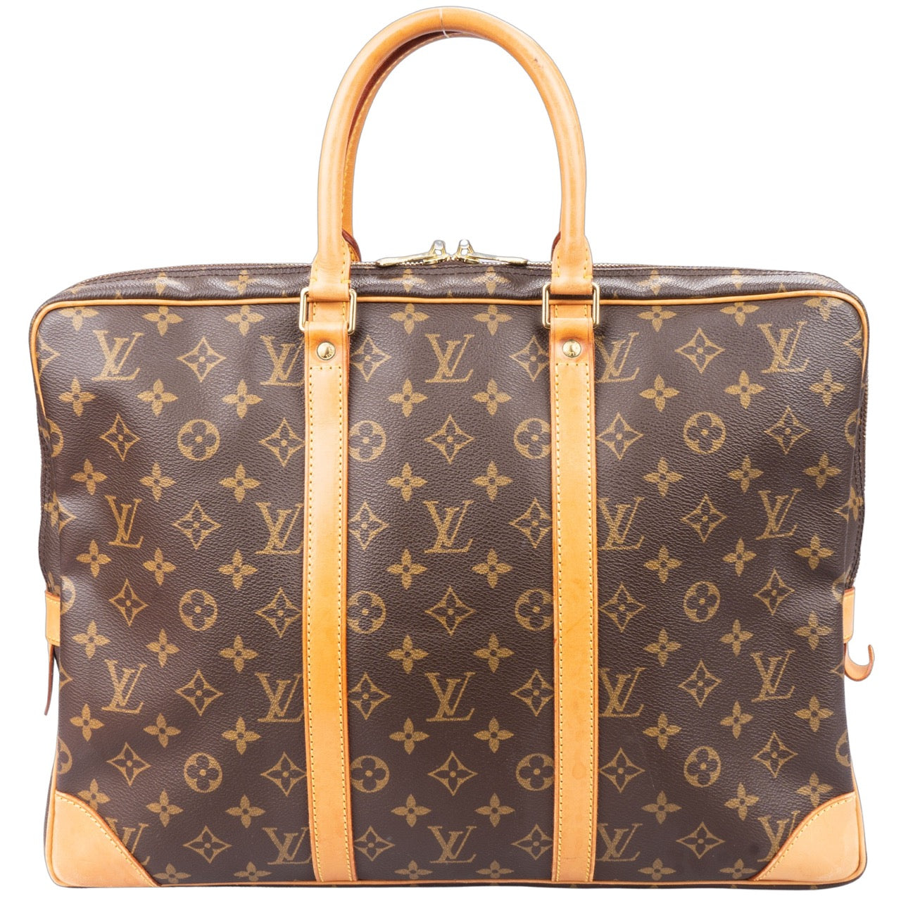 Louis Vuitton Canvas Monogram Porte Documents Business Bag