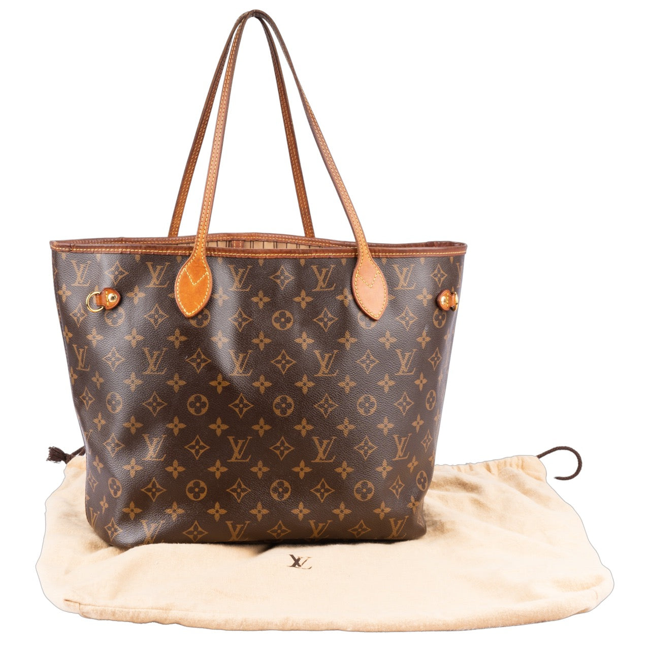 Louis Vuitton Canvas Monogram Neverfull MM