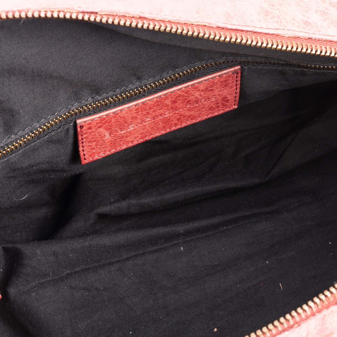 Balenciaga Two Way Motocross Leather Bag