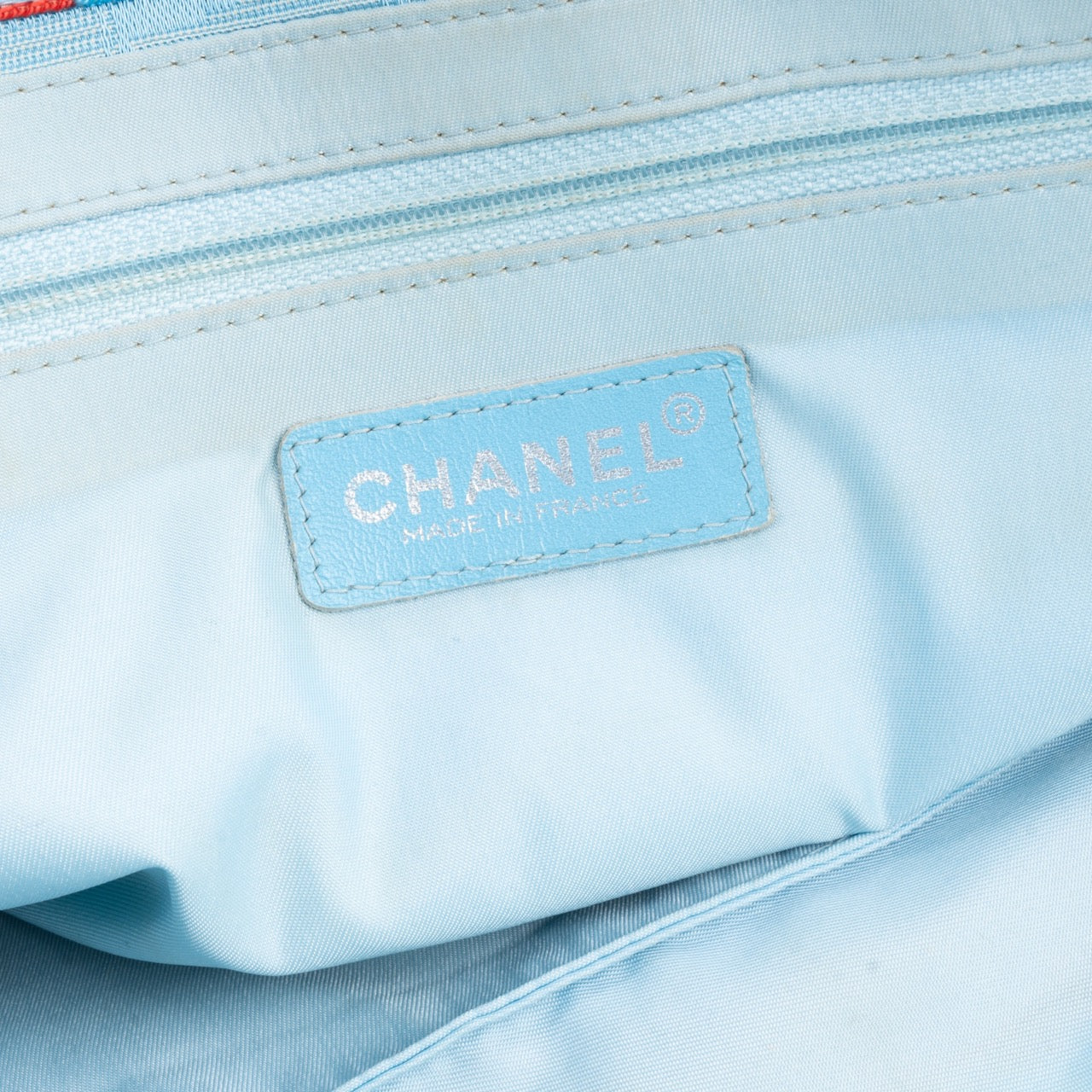 Chanel Babyblue Travelline Shopper Bag