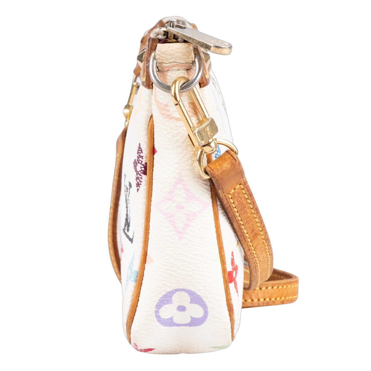 Louis Vuitton Canvas Monogram x Murakami Pochette Accessoires