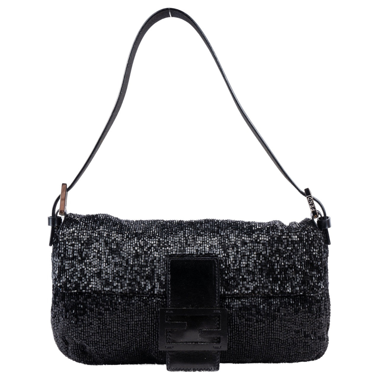 Fendi Iced Pearls Iconic Baguette Bag