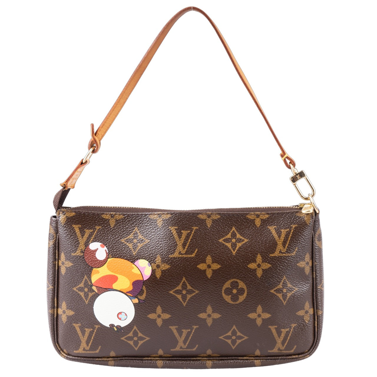 Louis Vuitton Canvas Monogram Murakami Panda Pochette Accessoires