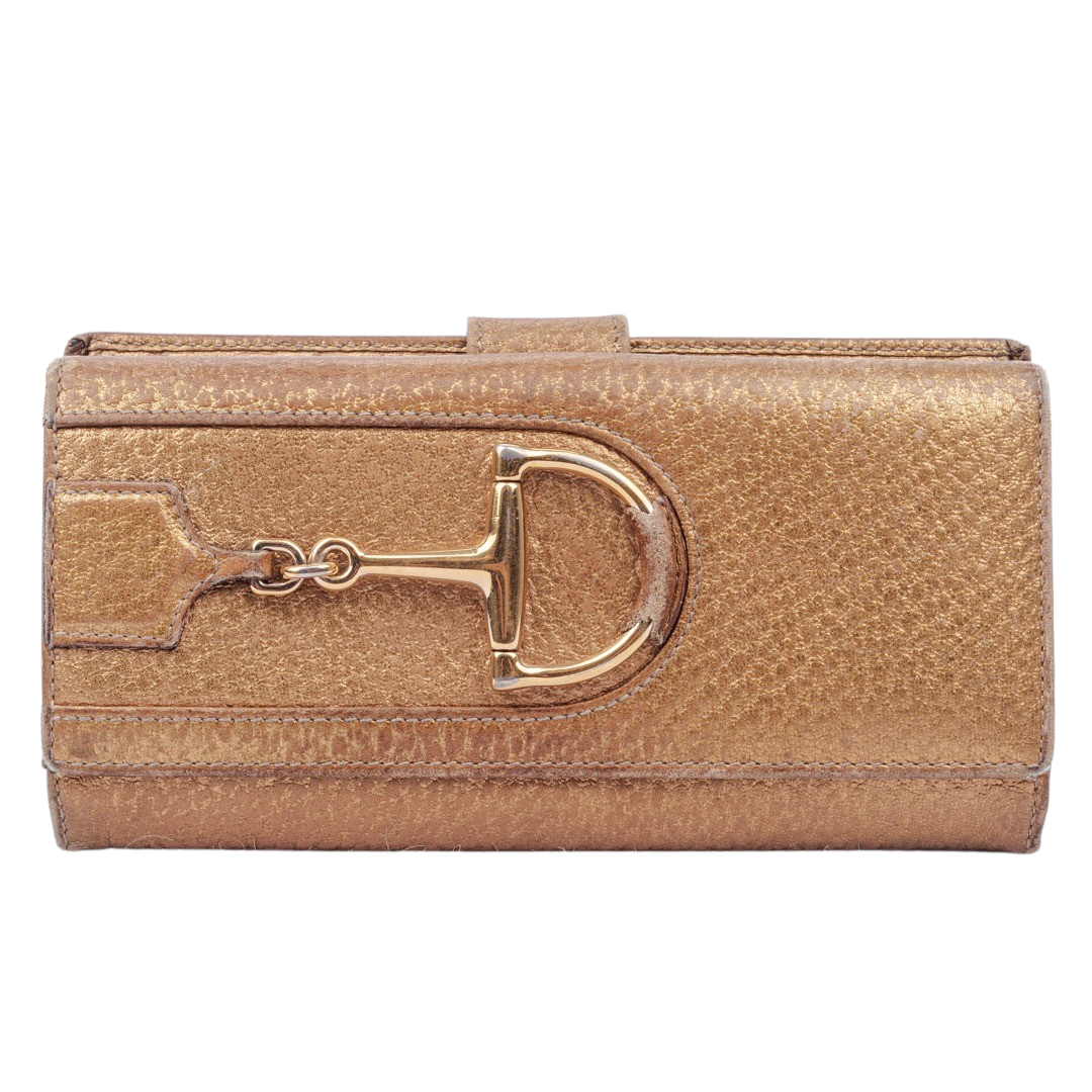 Gucci Leather Long Wallet