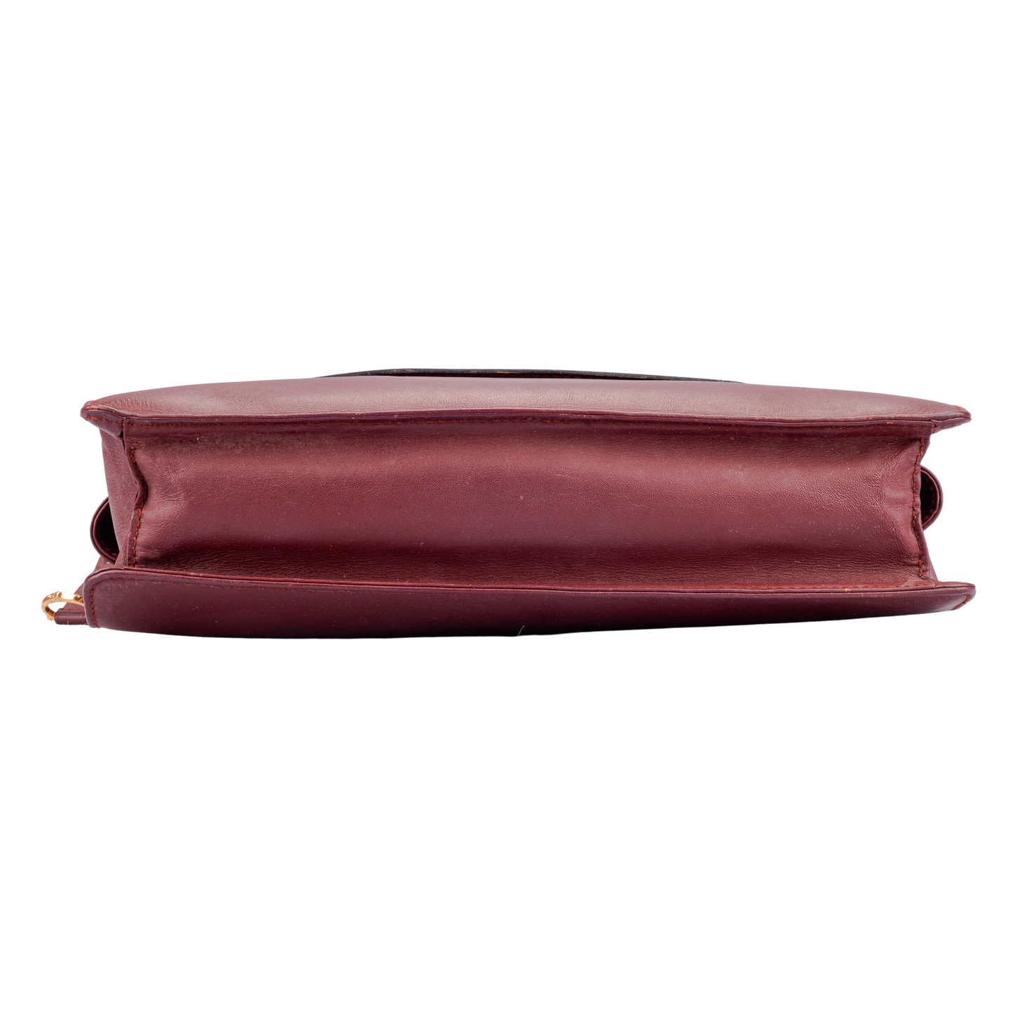Cartier Bordeaux Leather Clutch