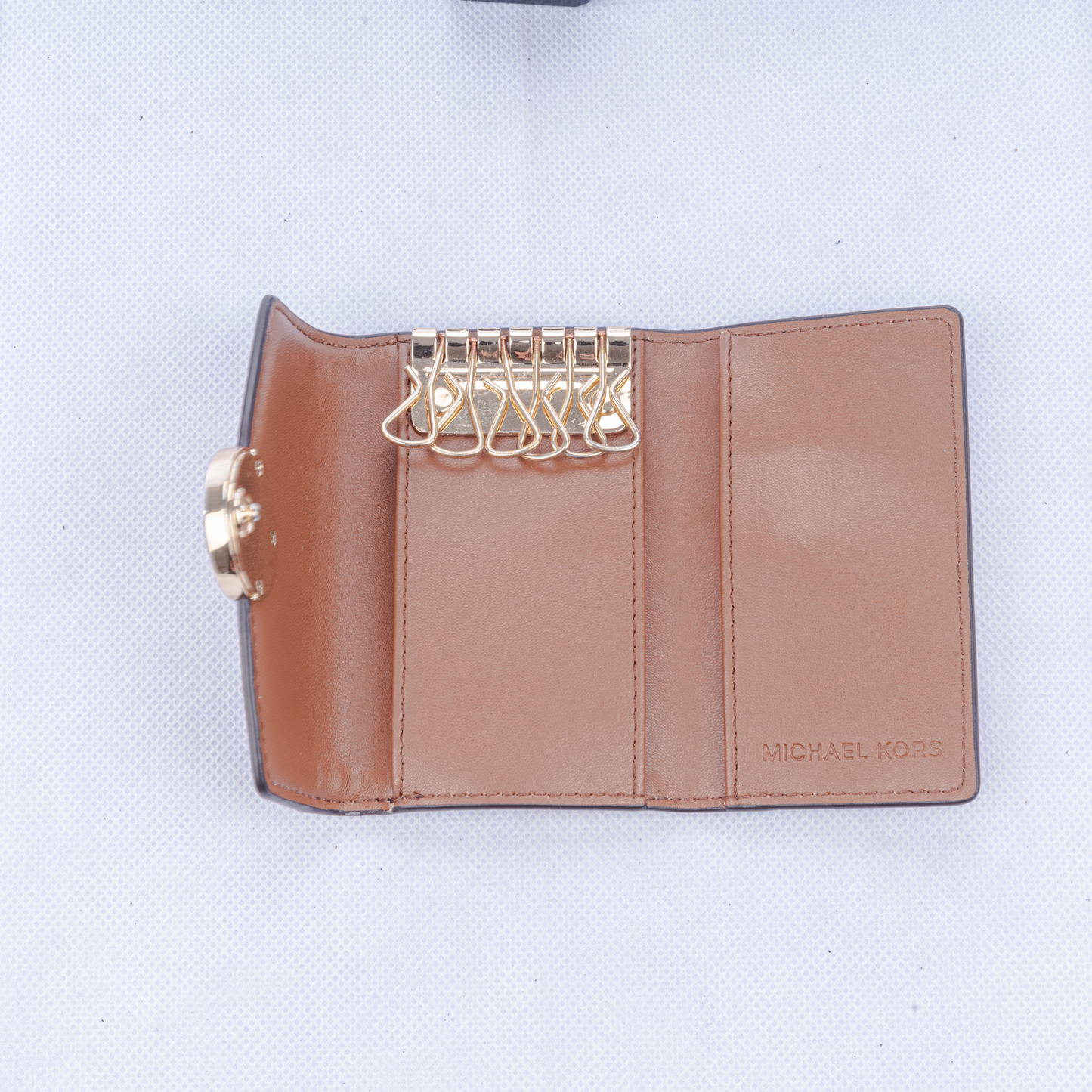 Michael Kors Leather Keyholder