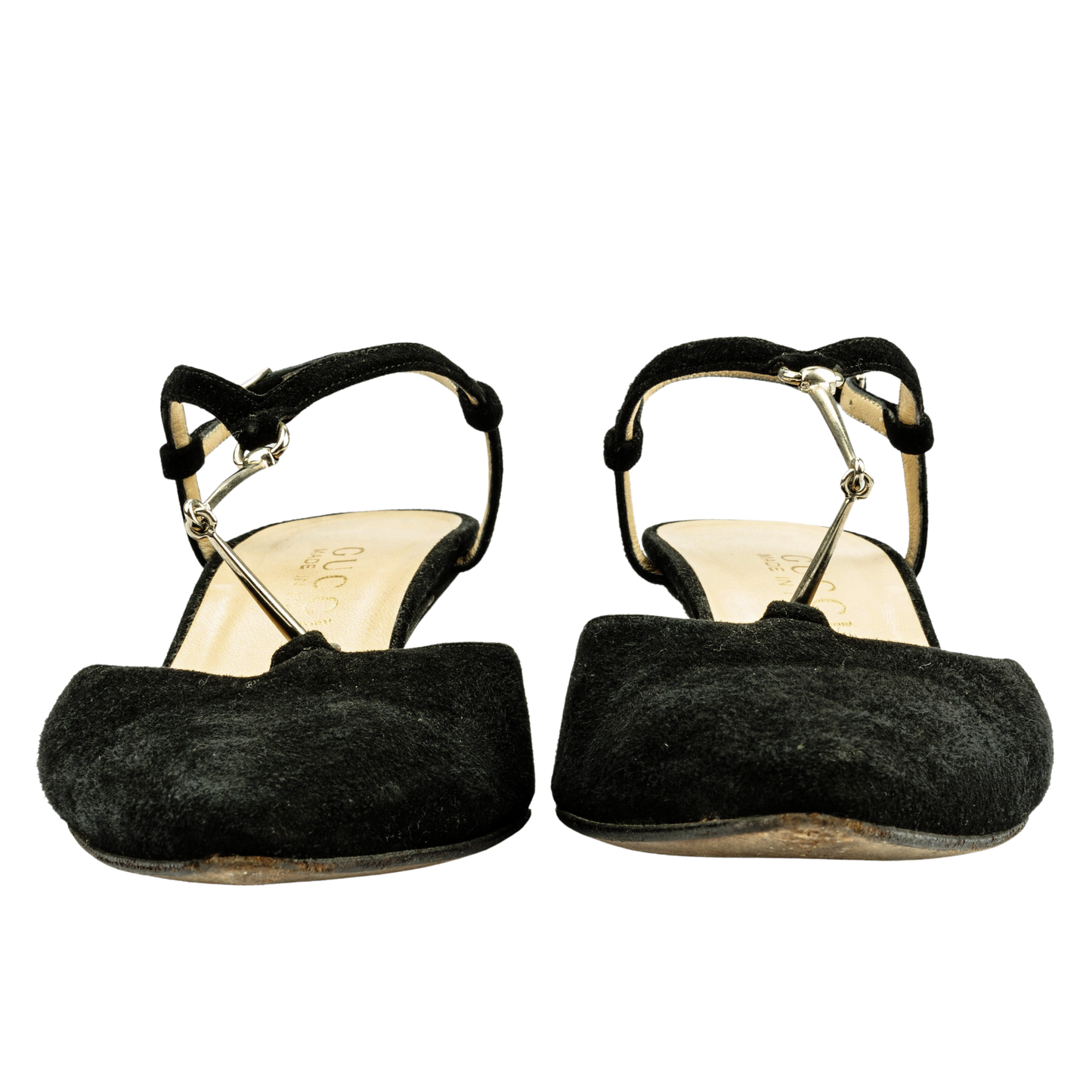 Gucci Suede Leather Pump Shoes (35,5)