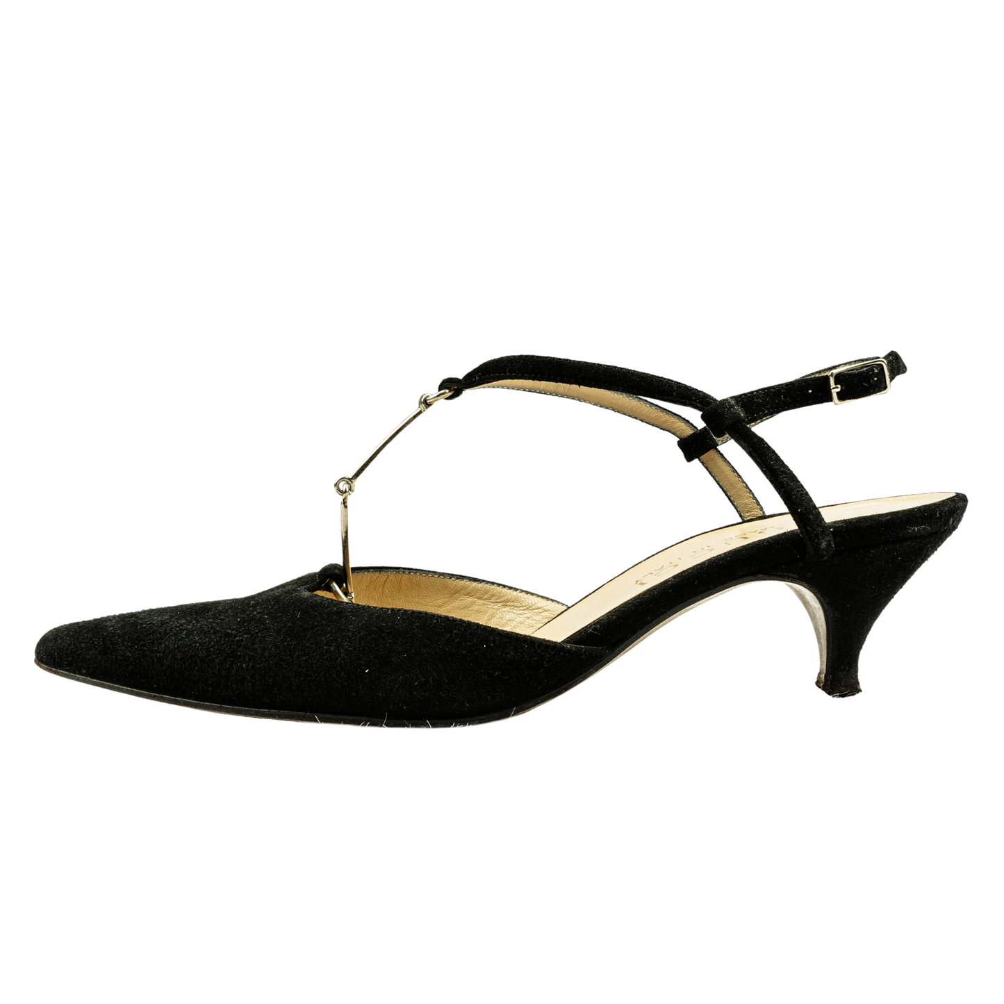 Gucci Suede Leather Pump Shoes (35,5)