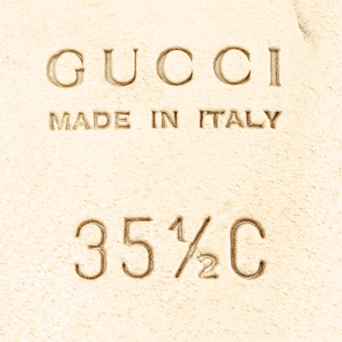Gucci Suede Leather Pump Shoes (35,5)
