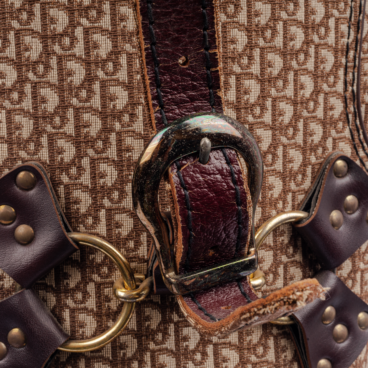 Christian Dior Jacquard Monogram Golftasche RARITÄT Golfbag