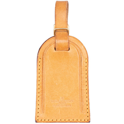 Louis Vuitton Vachetta Leather Luggage Tag