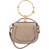 Chloé Grained Calfskin Suede Nile Small Crossbody Handbag