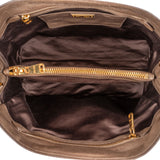 Miu Miu Vitello Lux Leather Tote Handbag