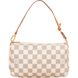 Louis Vuitton Monogram Damier Azur Canvas Pochette Accessoires Handbag