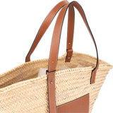 Loewe Palm Leaf Basket Raffia Shoulder Bag