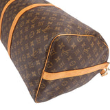 Louis Vuitton Monogram Canvas Keepall 55 Bandoulière Travel Bag