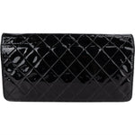 Chanel Quilted Patent Leather CC Crossbody Bag - vintageandkickz