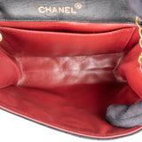 Chanel Quilted Lambskin CC Envelope Small 24K Gold Single Flap Crossbody Bag