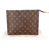 Louis Vuitton Monogram Canvas Poche Toilette 25 Clutch