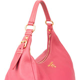 Prada Pink Vitello Daino Leather Hobo Shoulder Bag