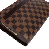 Louis Vuitton Monogram Damier Ebene Sant Louis Clutch - vintageandkickz