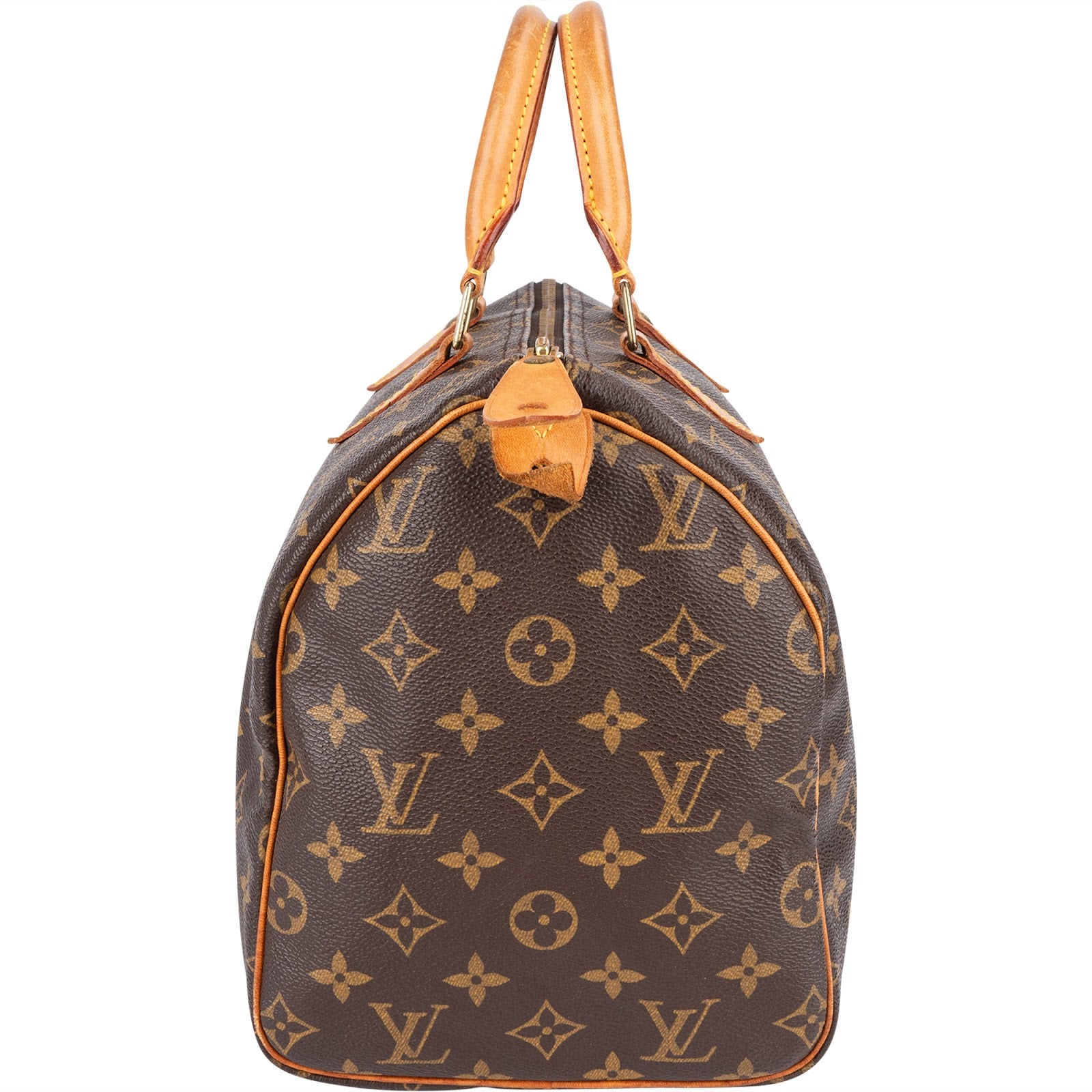 Louis Vuitton Monogram Canvas Speedy 30 Handbag - vintageandkickz