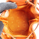 MCM Monogram Visetos Mini Drawstring Bucket Crossbody Bag