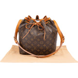 Louis Vuitton Monogram Canvas Sac Noé Petit Shoulder Bag