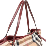 Burberry Haymarket Check Canterbury Tote Shoulder Bag