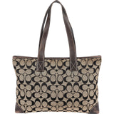 Coach Monogram Signature Tote Shoulder Bag