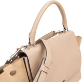 Céline Grained Calfskin Suede Trapeze Handbag