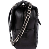 Chanel Quilted Aged Stitched Calfskin Rue Cambon Jumbo Single Flap Crossbody Bag