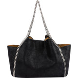 Stella McCartney Shaggy Falabella Reversible Shopper Shoulder Bag